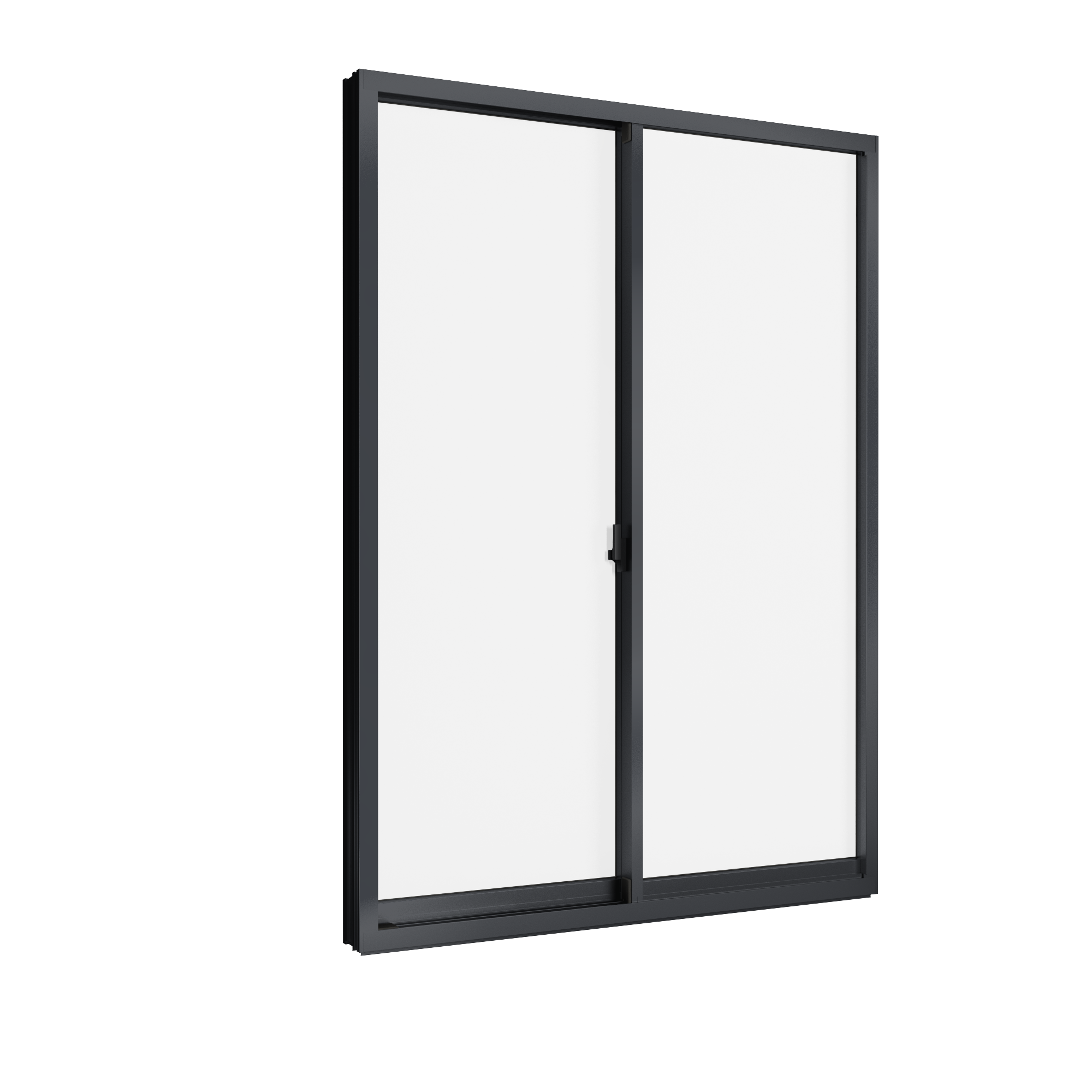 Cửa đi mở trượt 2 cánh 2 ray Grants