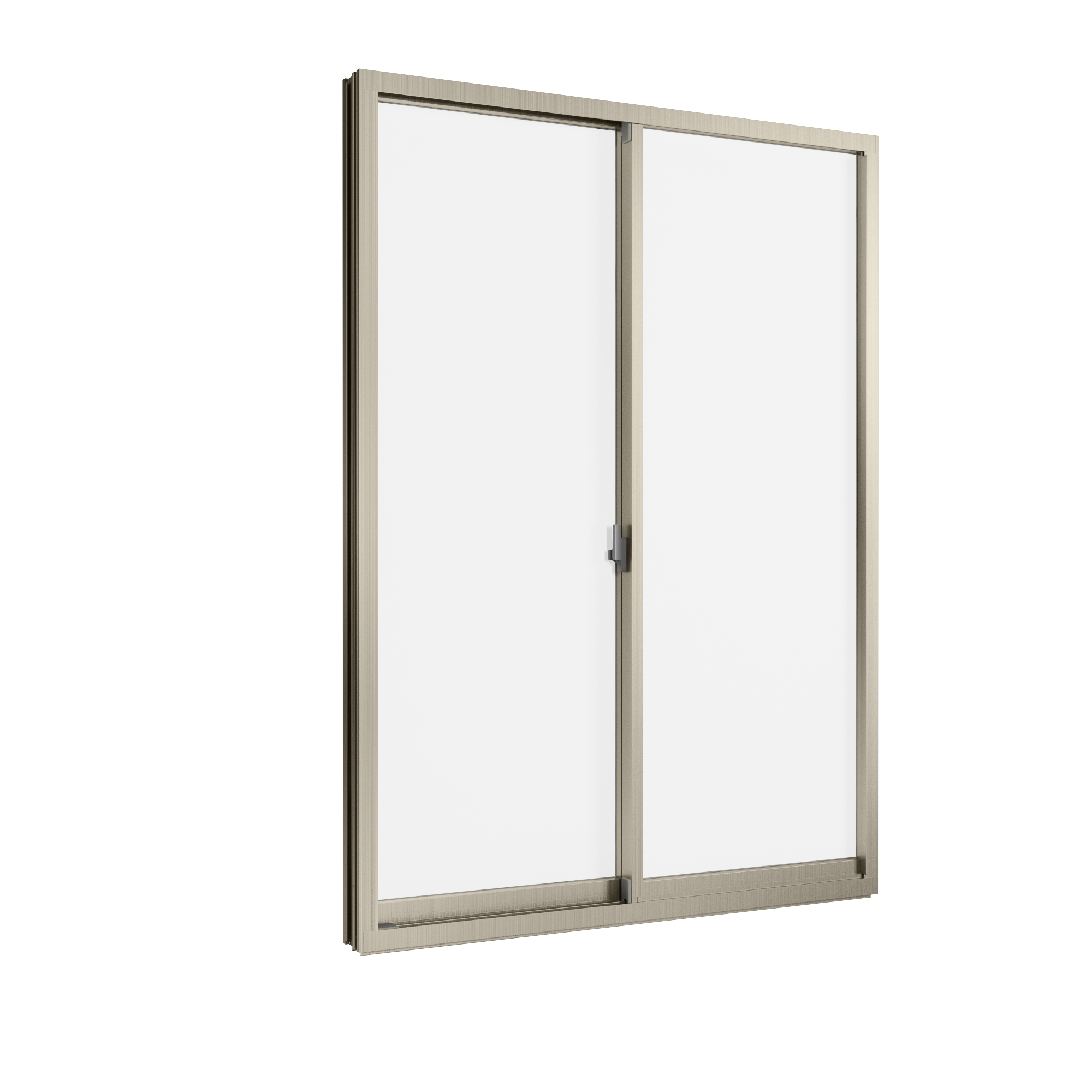 Cửa đi mở trượt 2 cánh 2 ray Grants