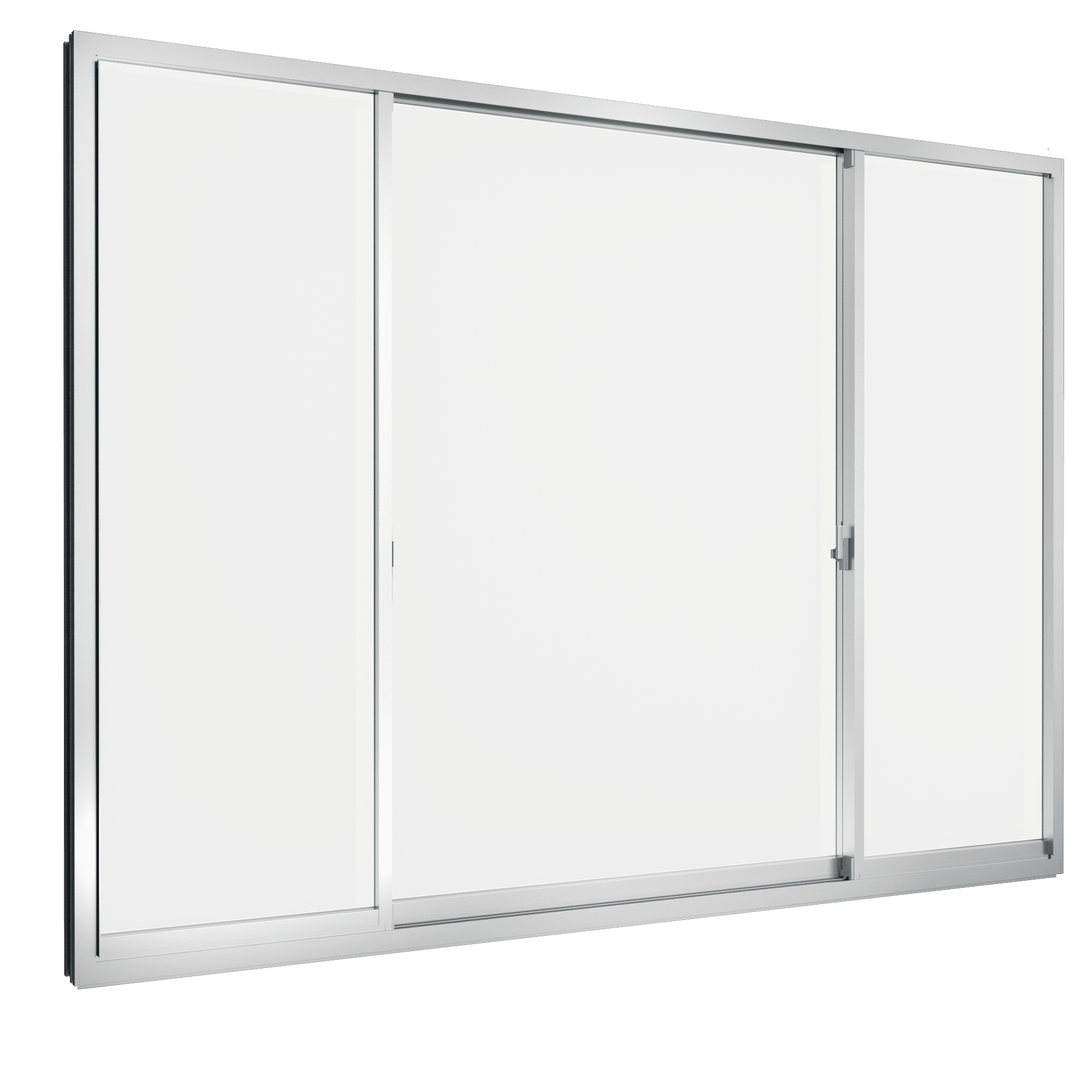 Sliding Door 3 panels on 2 tracks SFS Grants
