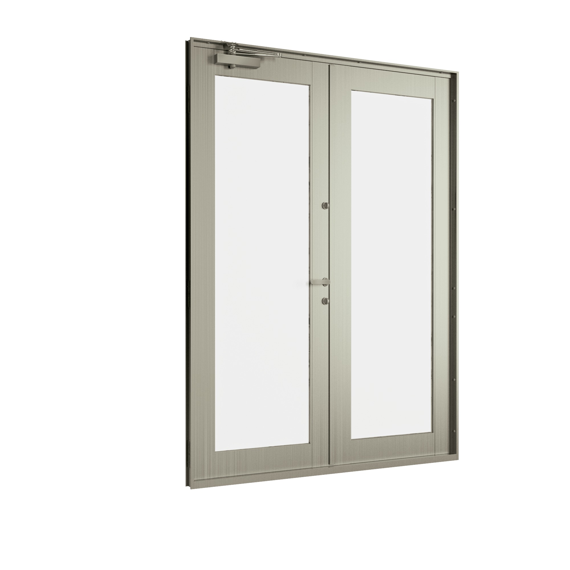 Cửa đi mở ngoài 2 cánh Weplus
