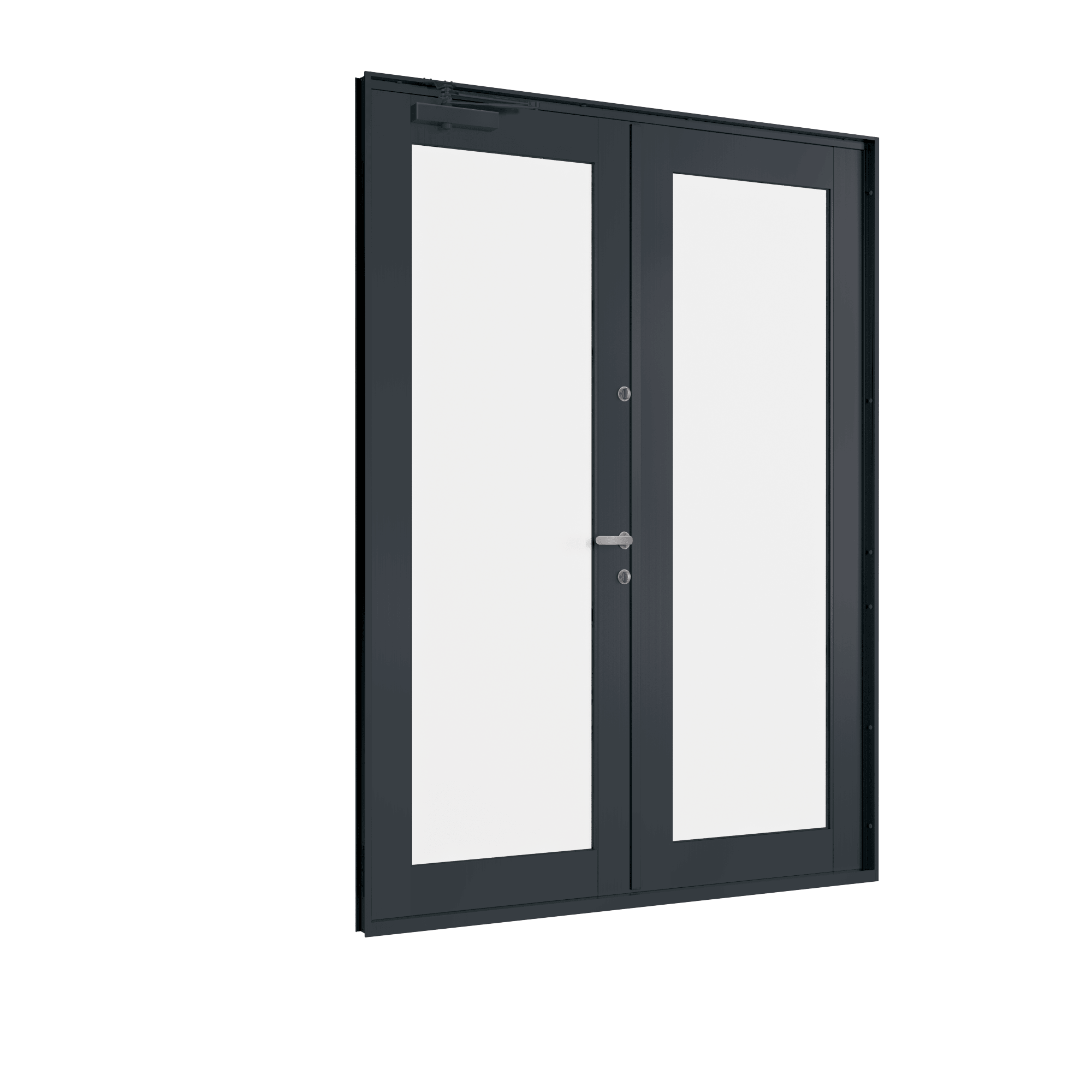 Cửa đi mở ngoài 2 cánh Weplus