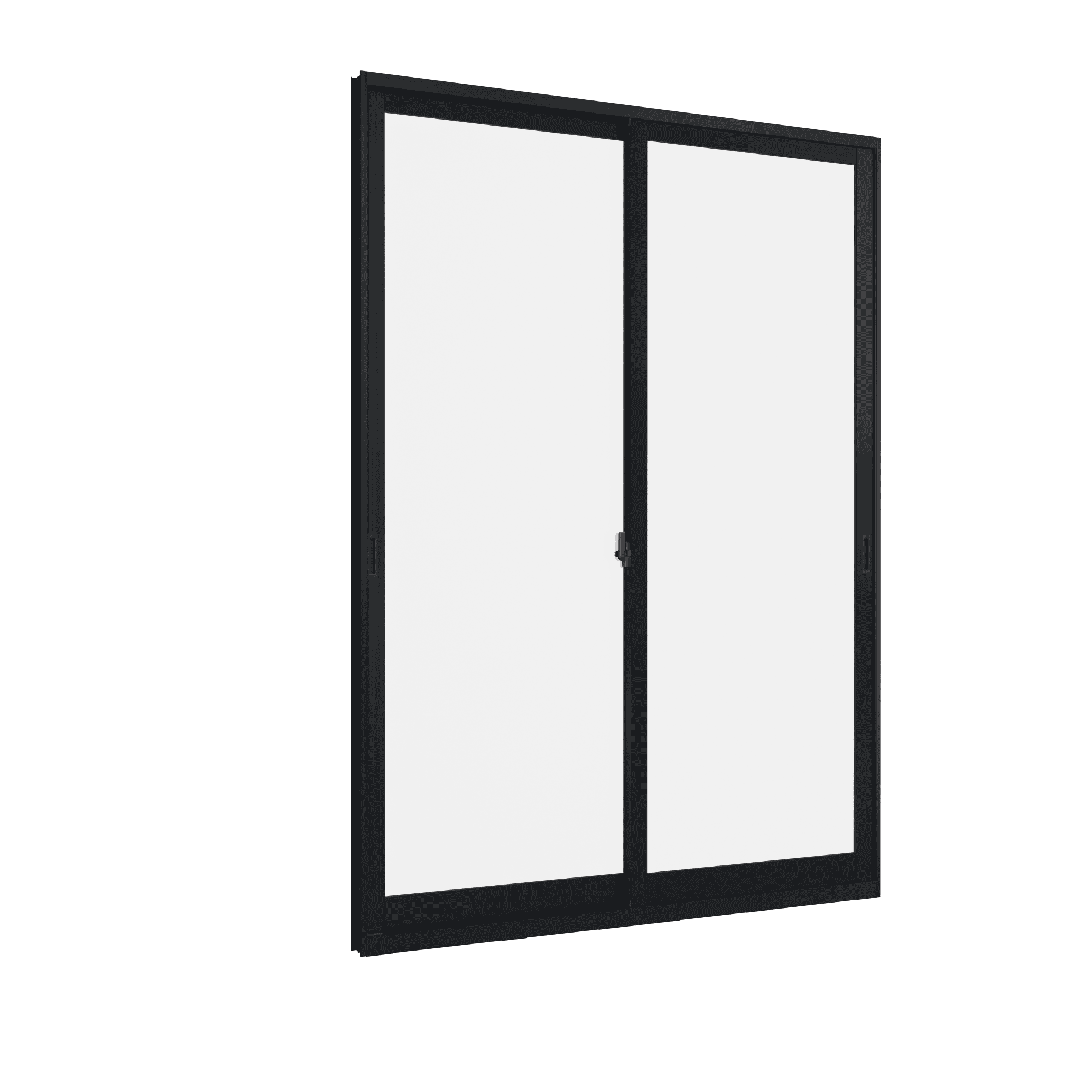 Cửa đi mở trượt 2 cánh 2 ray Weplus