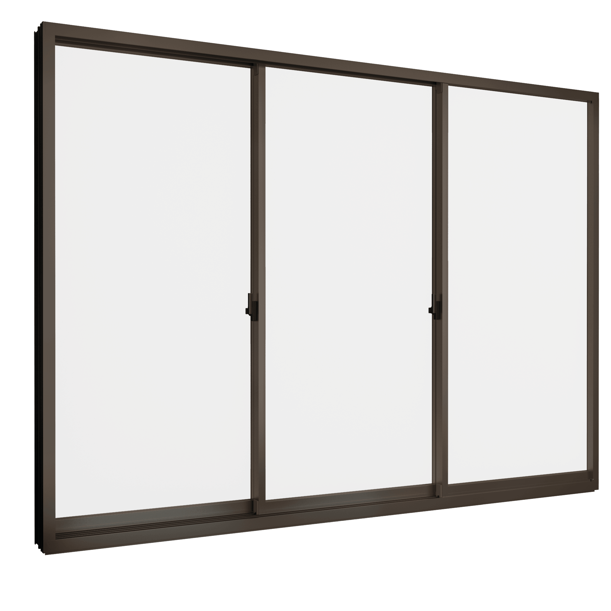 Cửa đi mở trượt 3 cánh 3 ray Grants