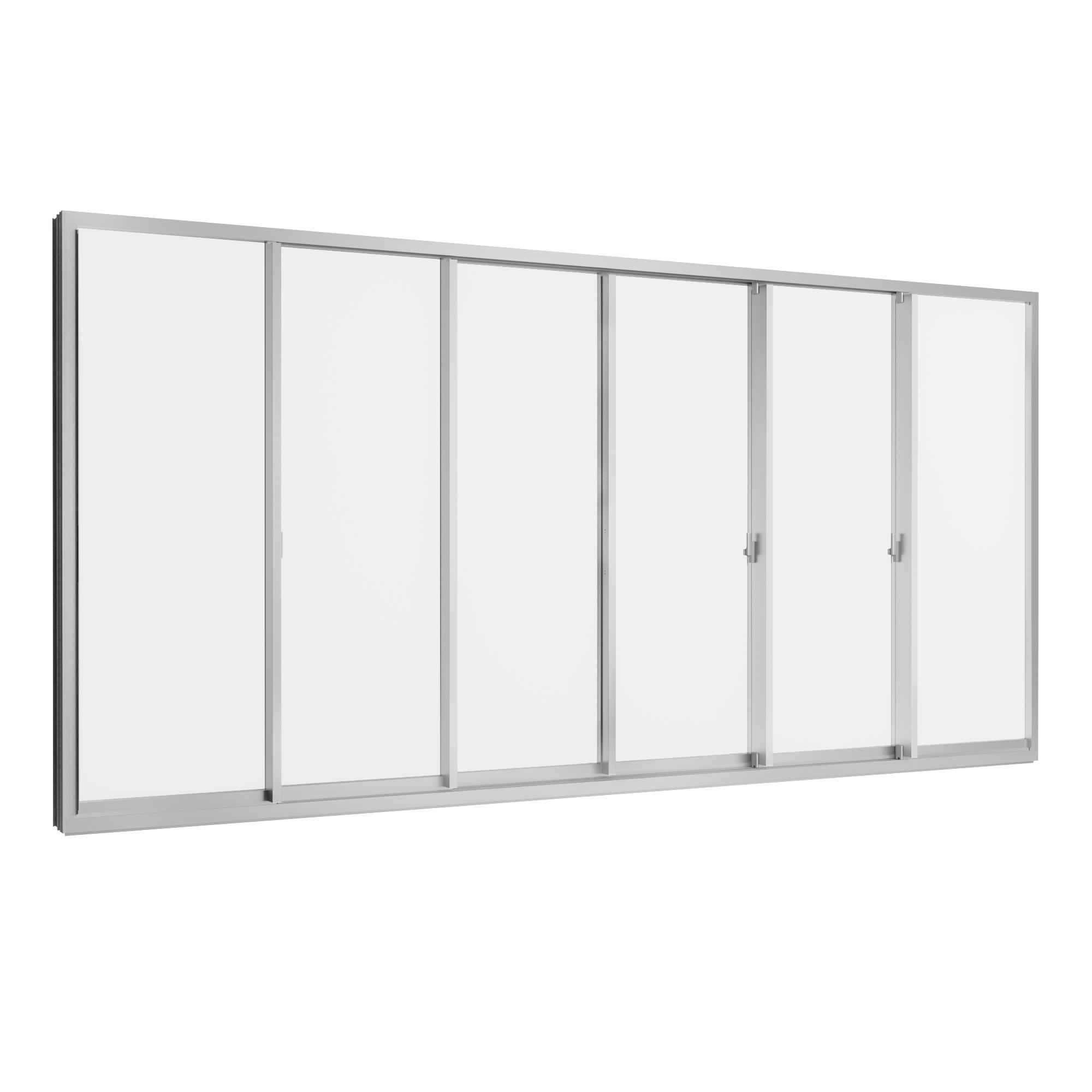 Sliding Door 6 panels on 3 tracks Grants