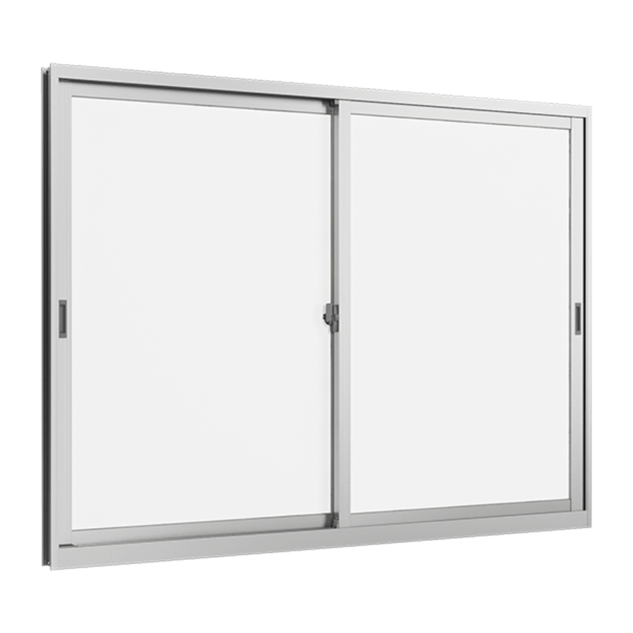 Cửa sổ mở trượt (2 cánh 2 ray) Weplus