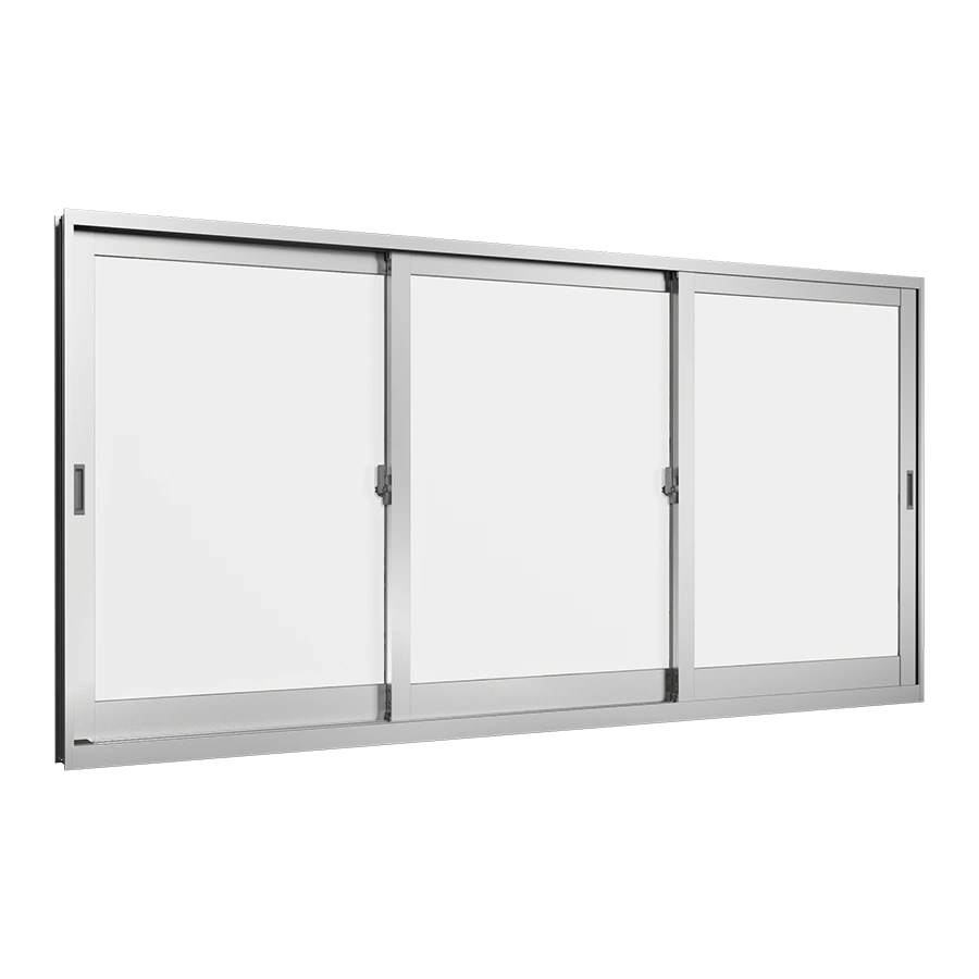 Sliding Window 3 panels on 3 tracks We Plus