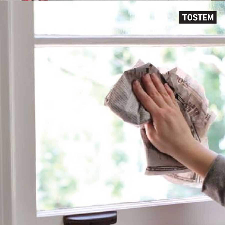 Hướng dẫn cách vệ sinh cửa nhôm kính TOSTEM