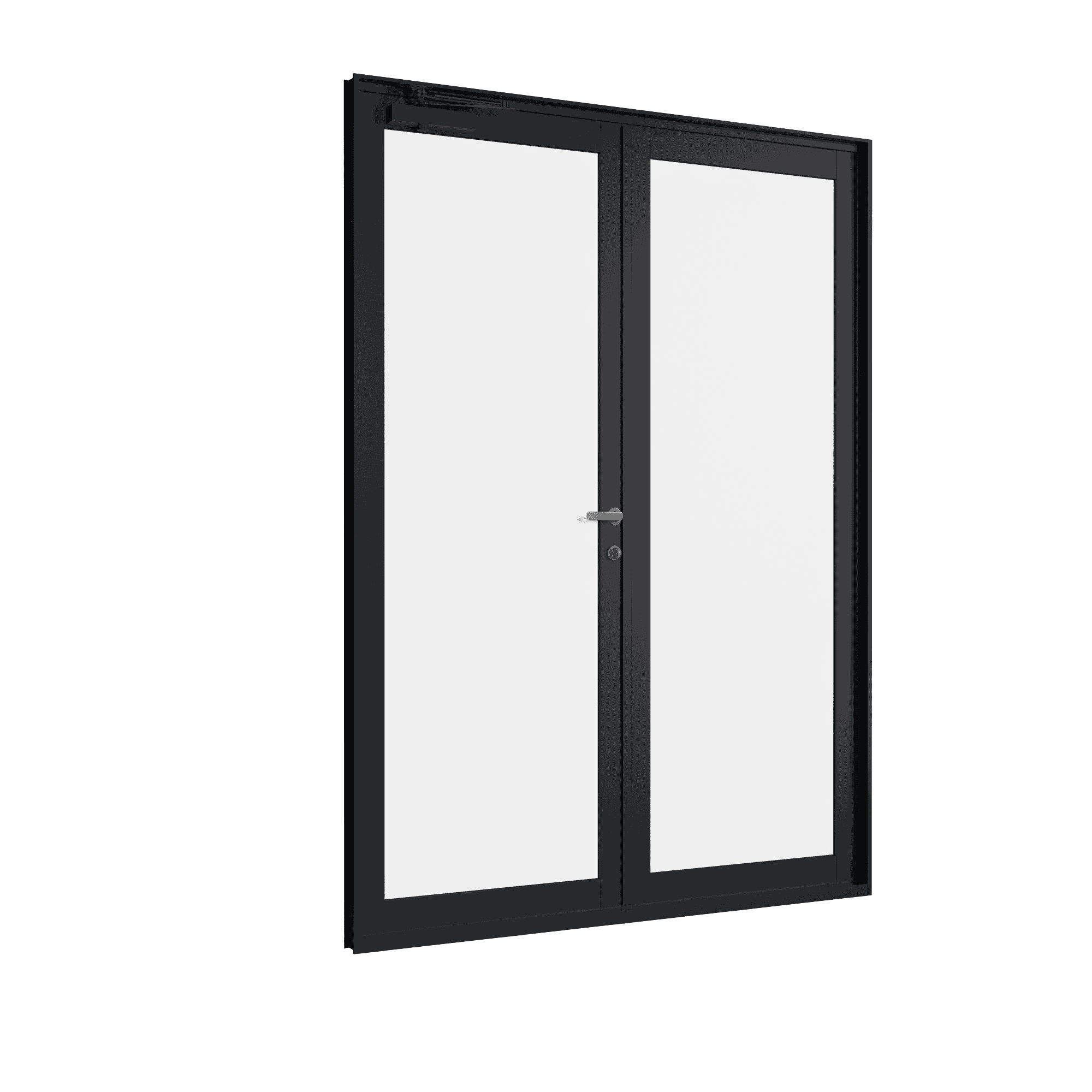 Cửa đi mở ngoài 2 cánh We70