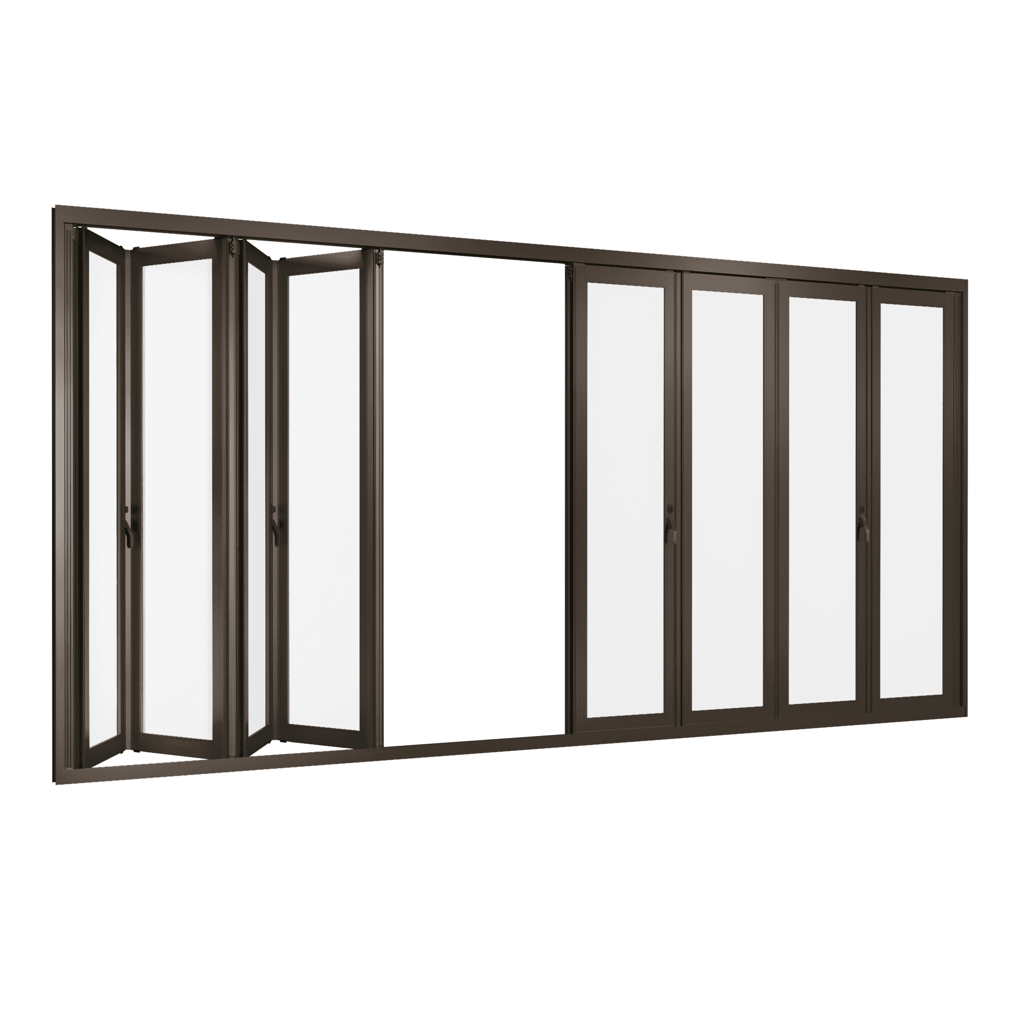 Cửa đi xếp trượt 8 cánh