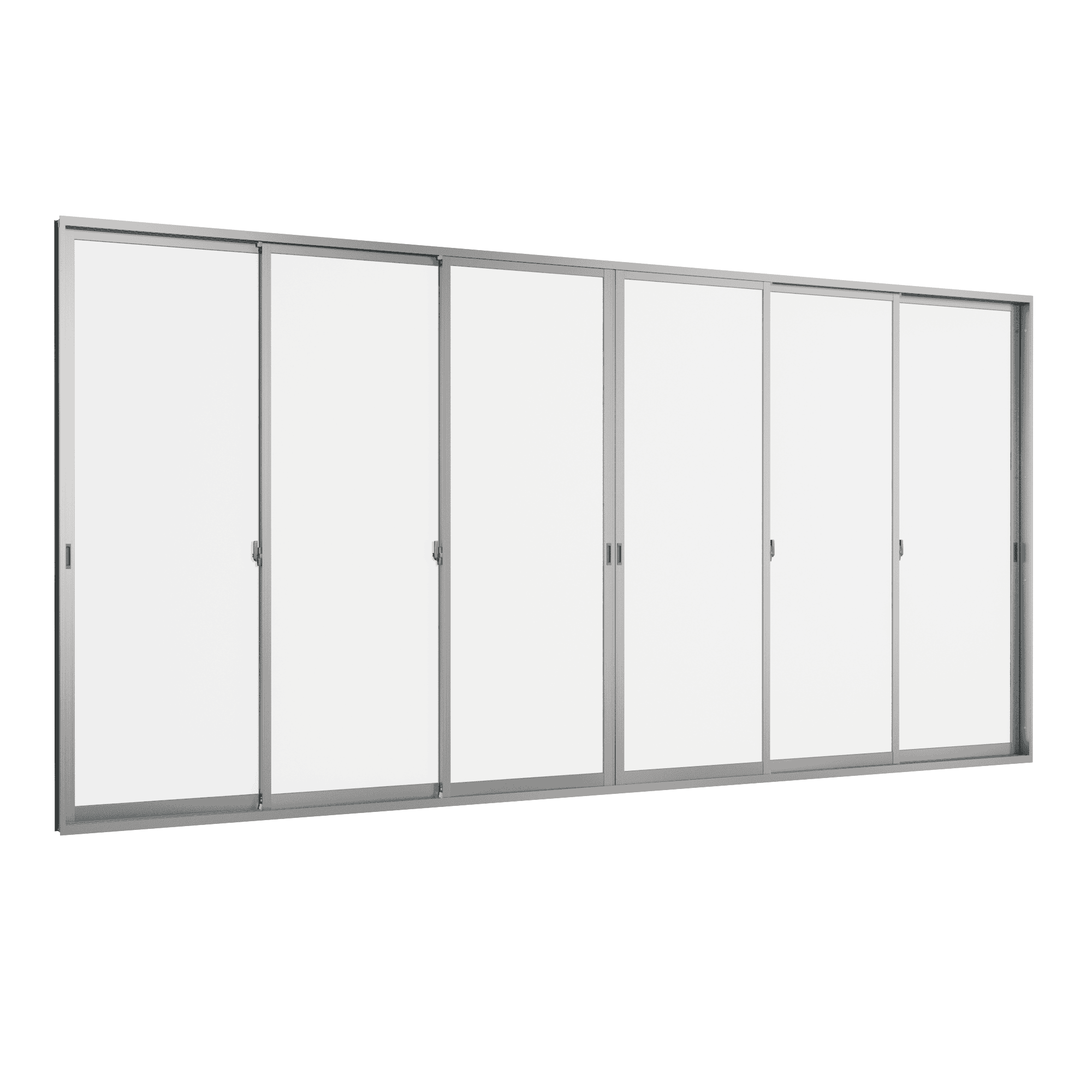 Sliding Door 6 panels on 3 tracks WE 70