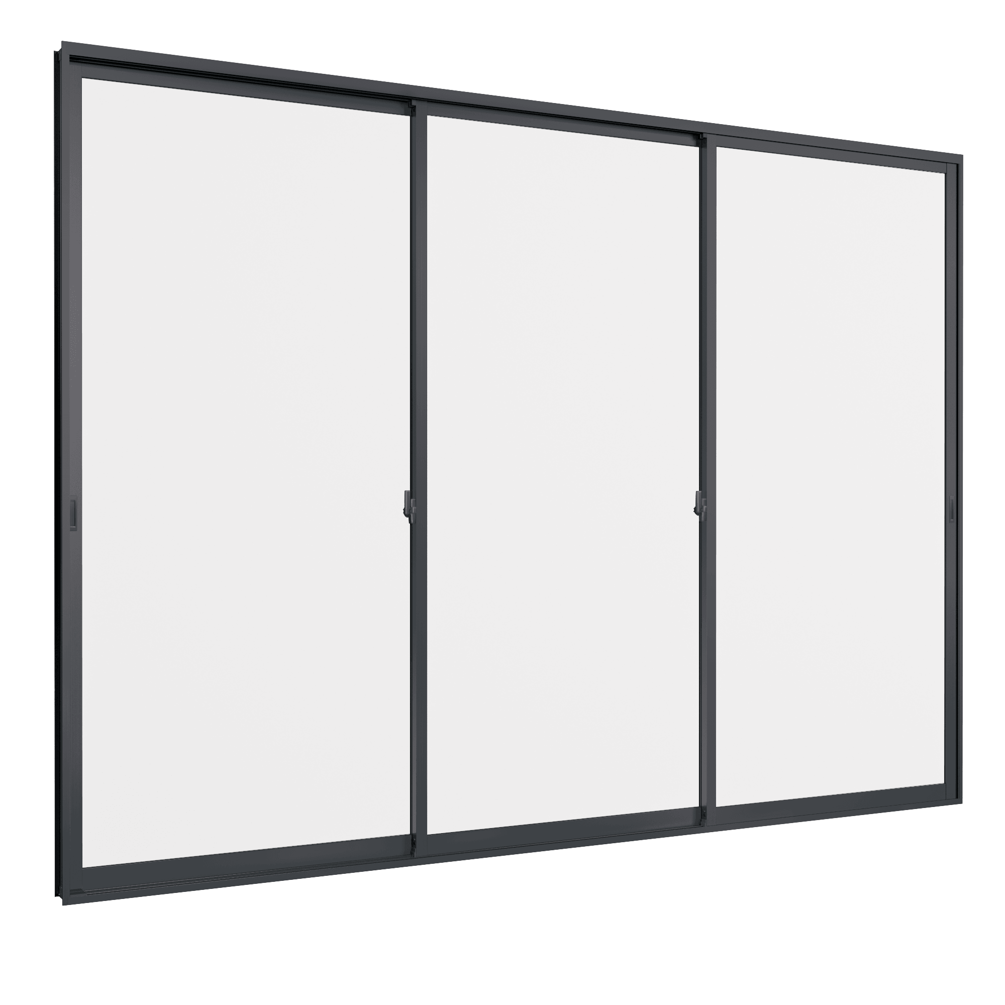 Sliding Door 3 panels on 3 tracks WE 70