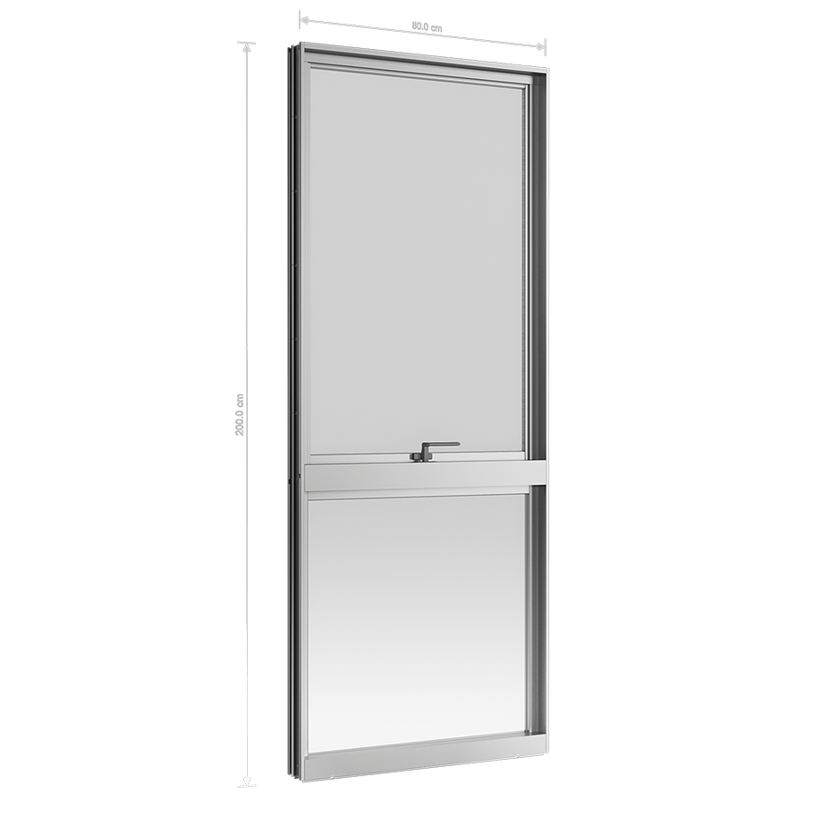 Cửa sổ mở hất kết hợp vách cố định ATIS