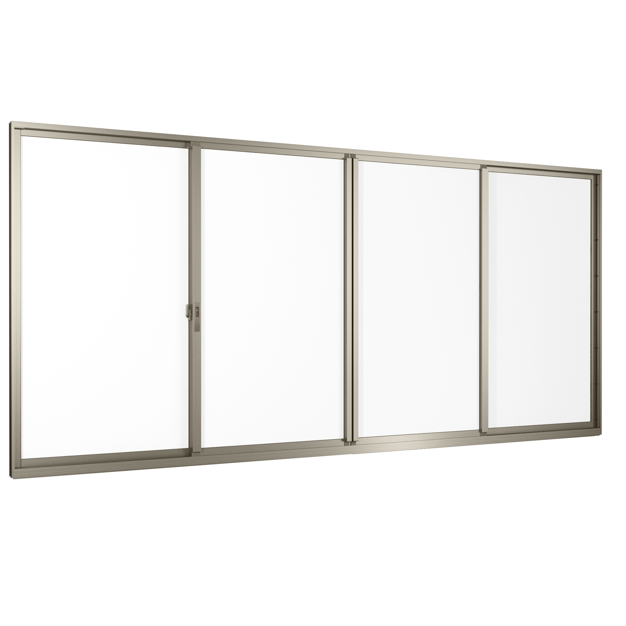 Sliding door 4 Panels 2 Tracks Atis