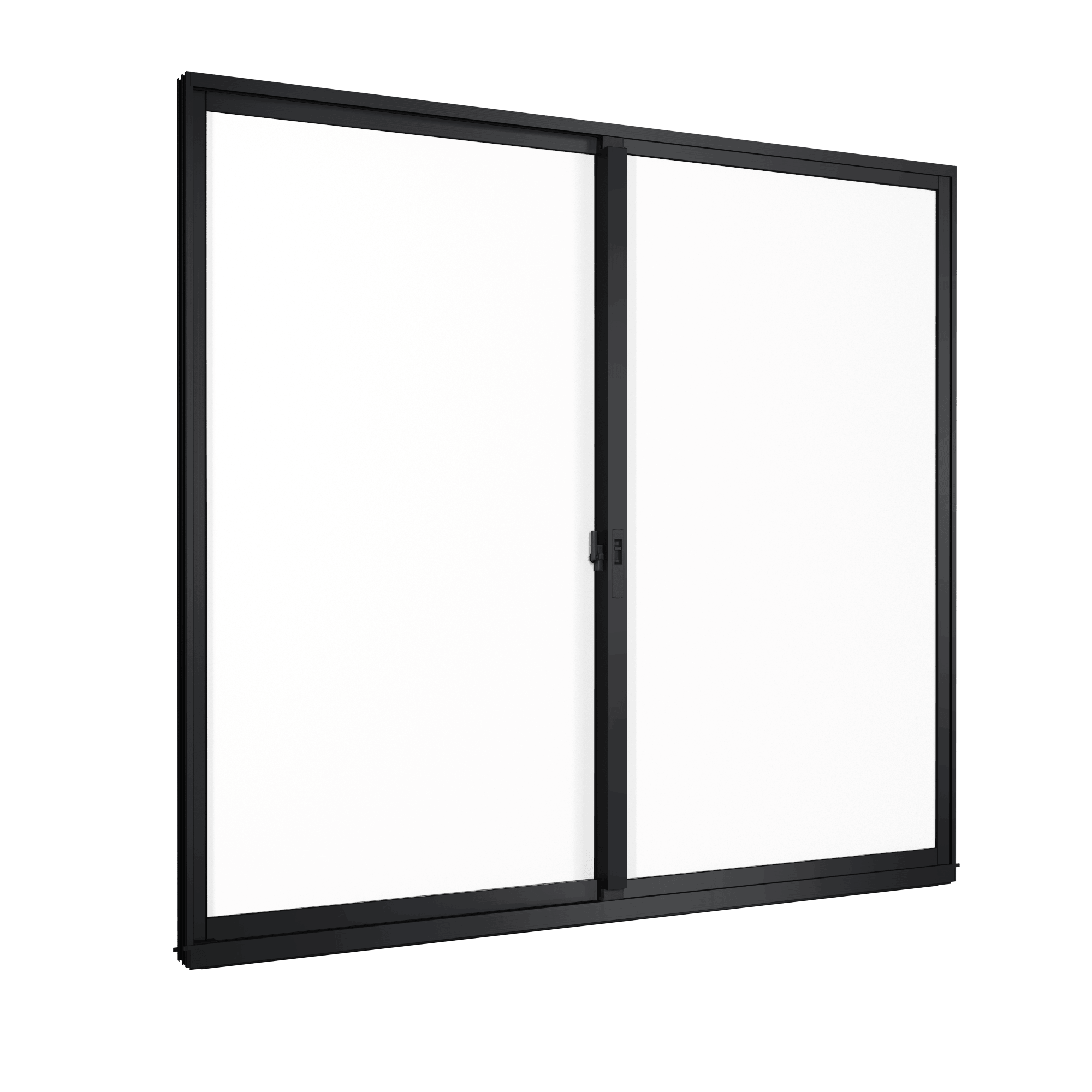 Cửa đi mở trượt 2 cánh 2 ray ATIS