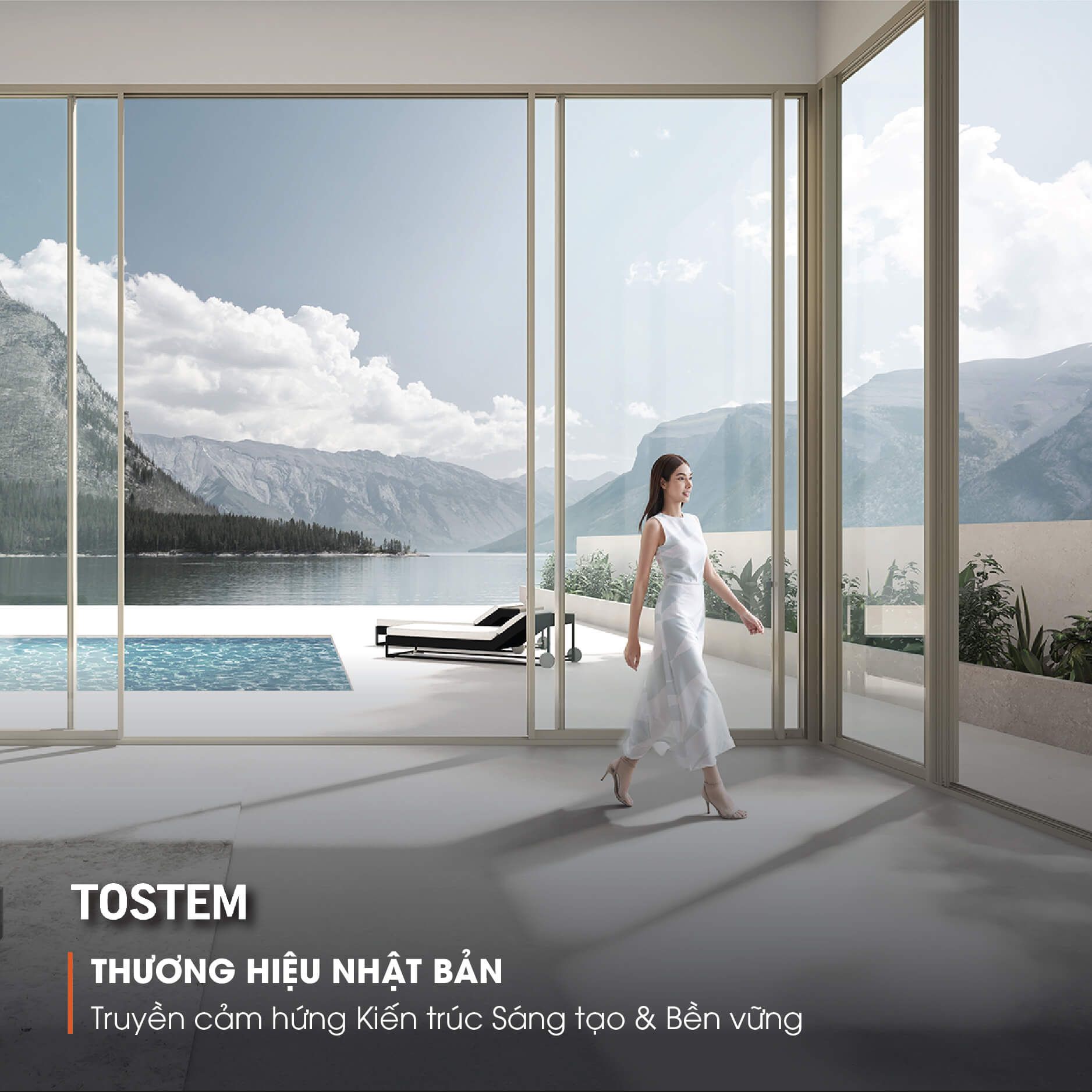 TOSTEM - thương hiệu cửa nhôm hàng đầu Nhật Bản