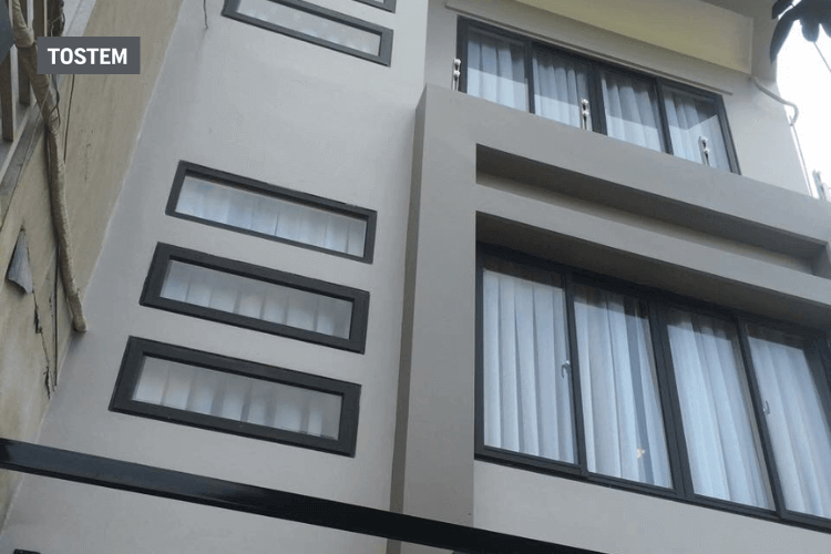 Thiết kế cửa sổ nhôm trượt cho căn hộ