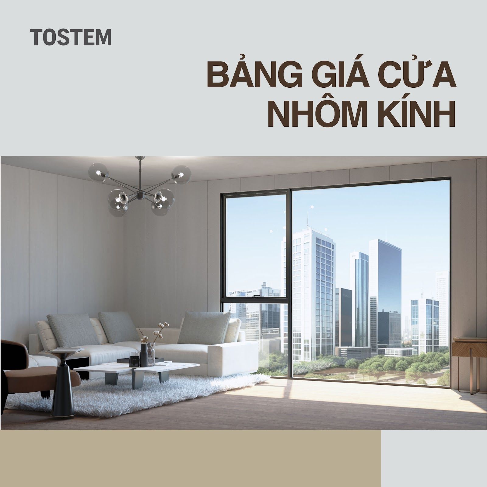 Cập nhật báo giá cửa nhôm kính mới nhất 2026