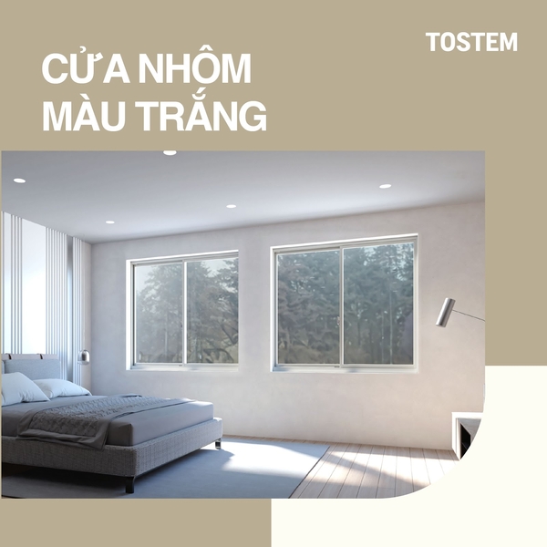 50+ mẫu cửa nhôm trắng đẹp, mới nhất 2025