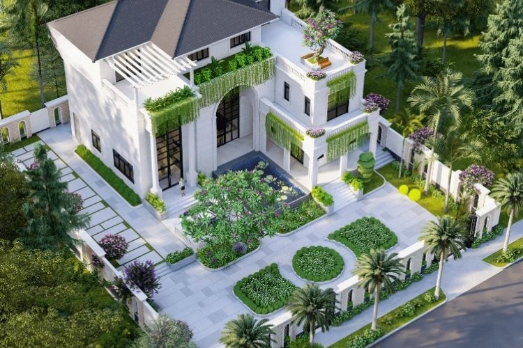 Biệt thự nhà vườn mang đến không gian thư giãn