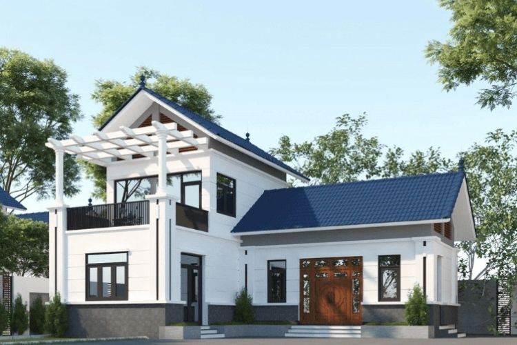 Thiết kế nhà chữ L độc đáo, ấn tượng