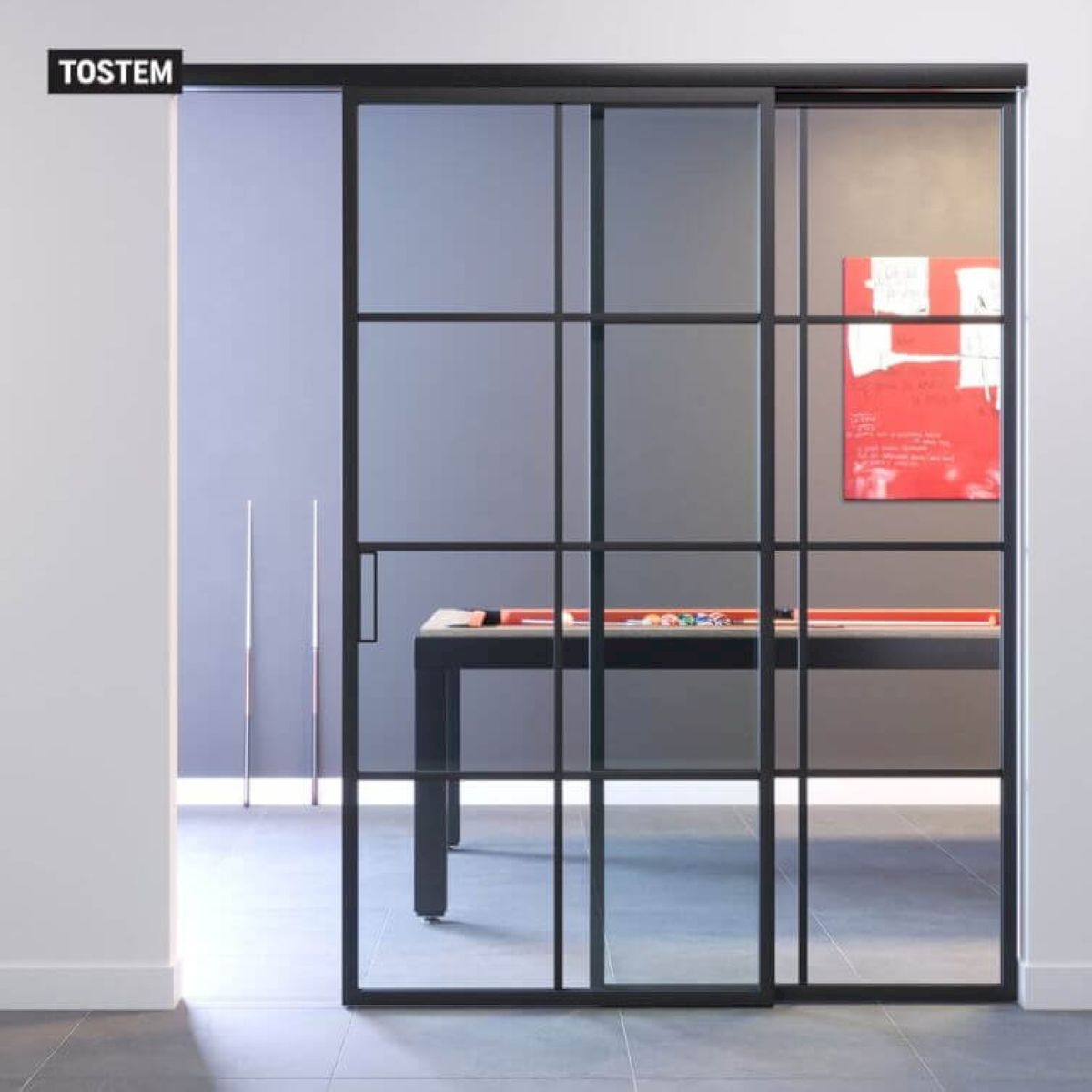 Các dòng vách ngăn phòng TOSTEM sở hữu bảng màu trung tính, phù hợp lắp đặt tại nhiều khu vực khác nhau