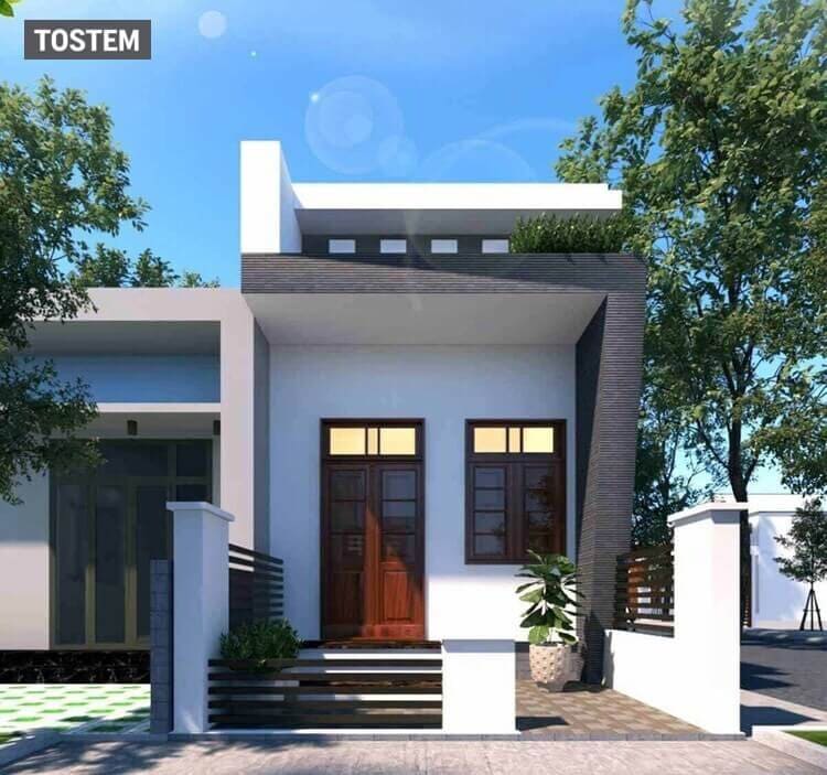 Ưu tiên xây nhà cấp 4 300 triệu đồng phong cách hiện đại, tối giản