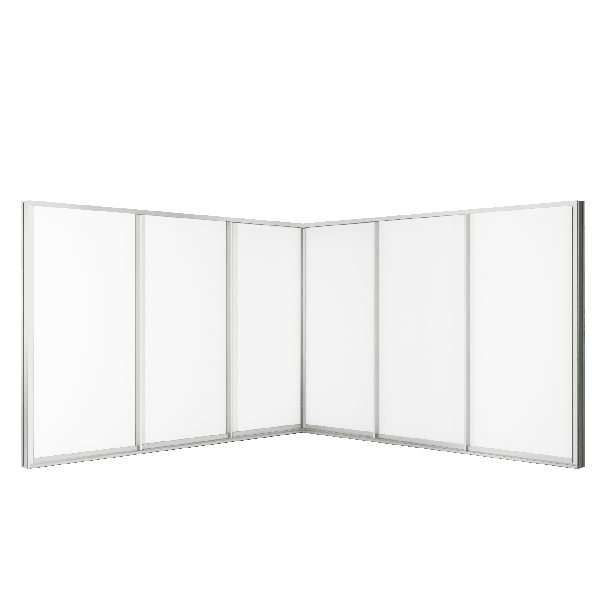 Cửa trượt góc (6 cánh 3 ray) Grants