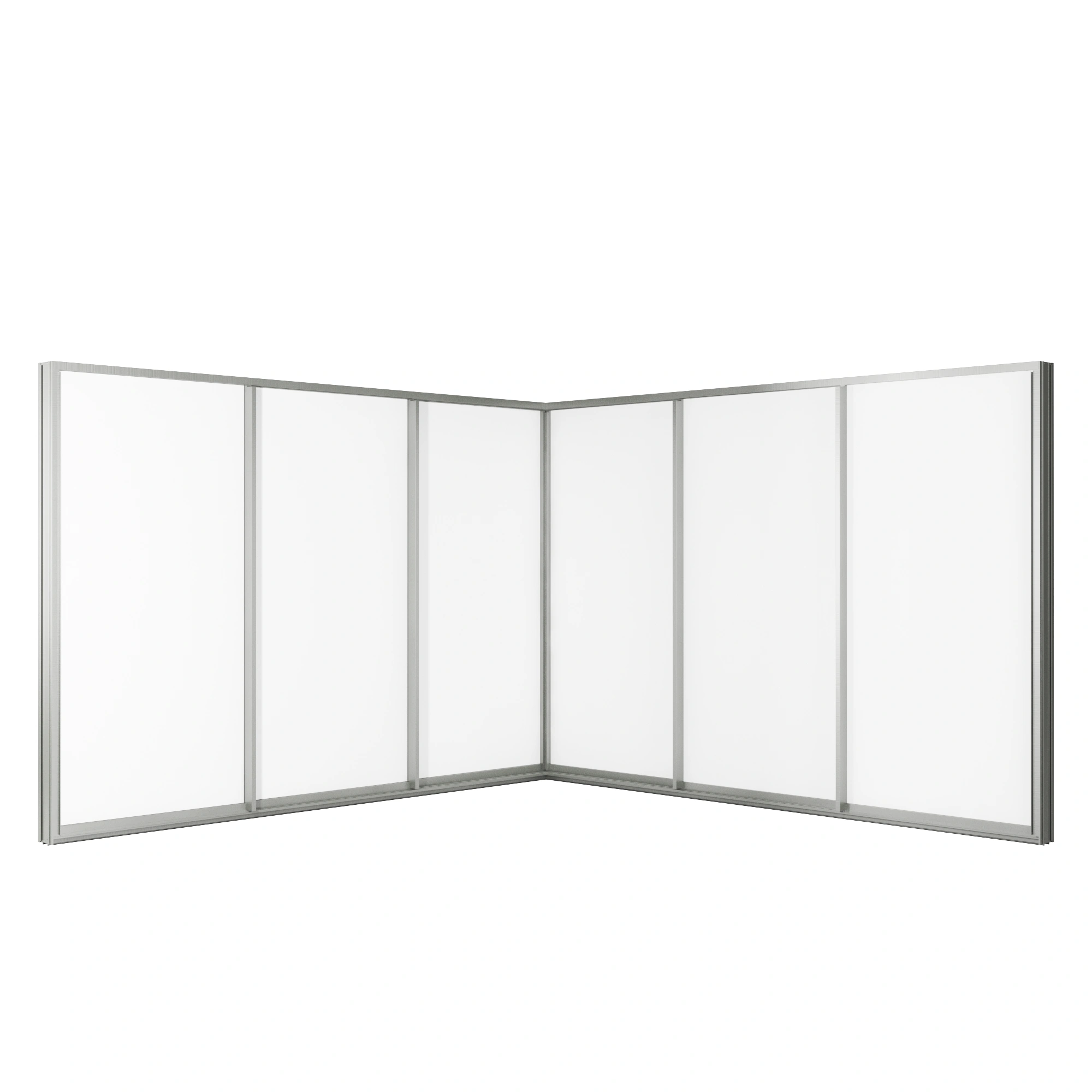 Corner sliding door 6 panels 3 tracks Grants