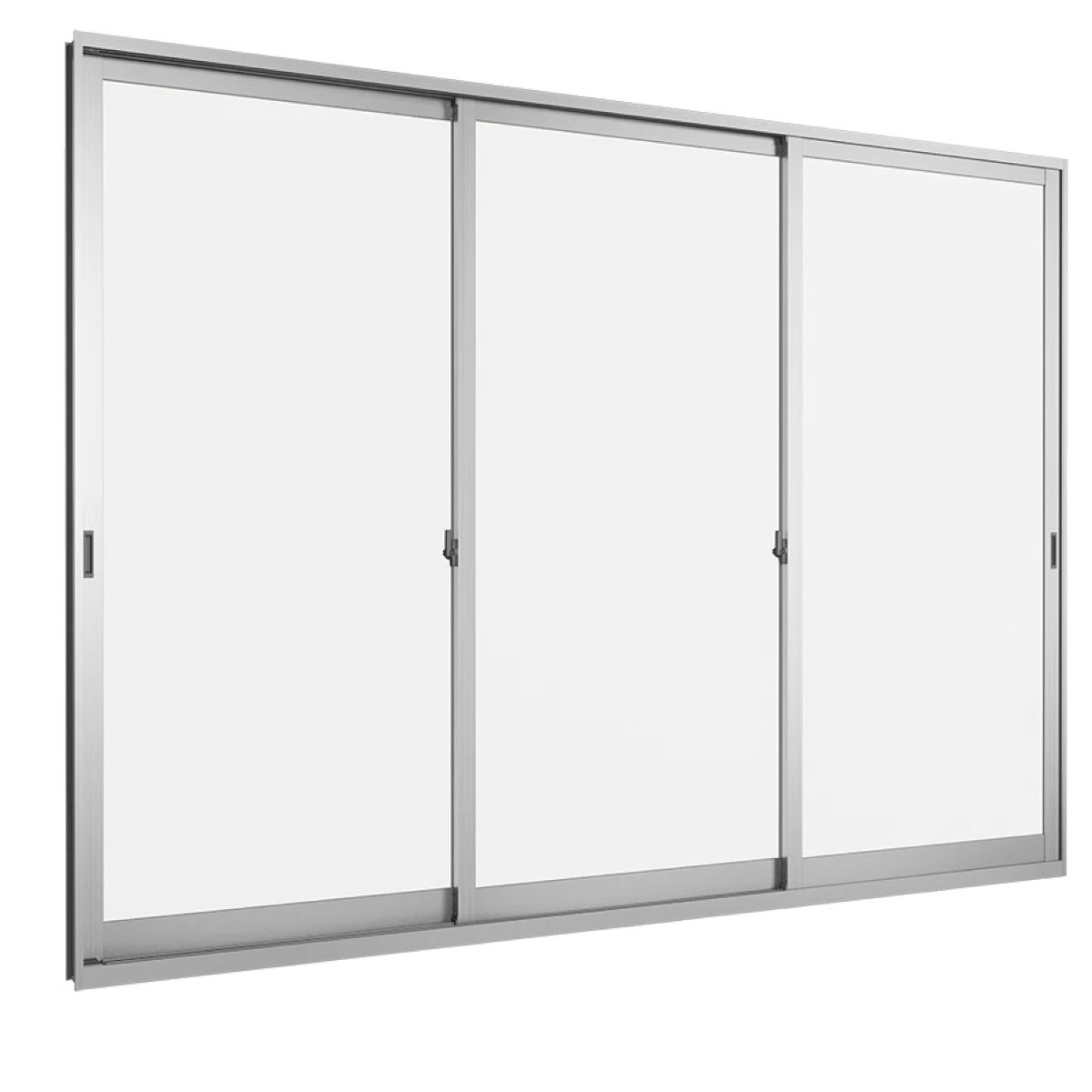 Cửa sổ 3 cánh mở trượt của TOSTEM chịu áp lực gió tốt, dễ lắp đặt, phù hợp với các tòa nhà cao tầng