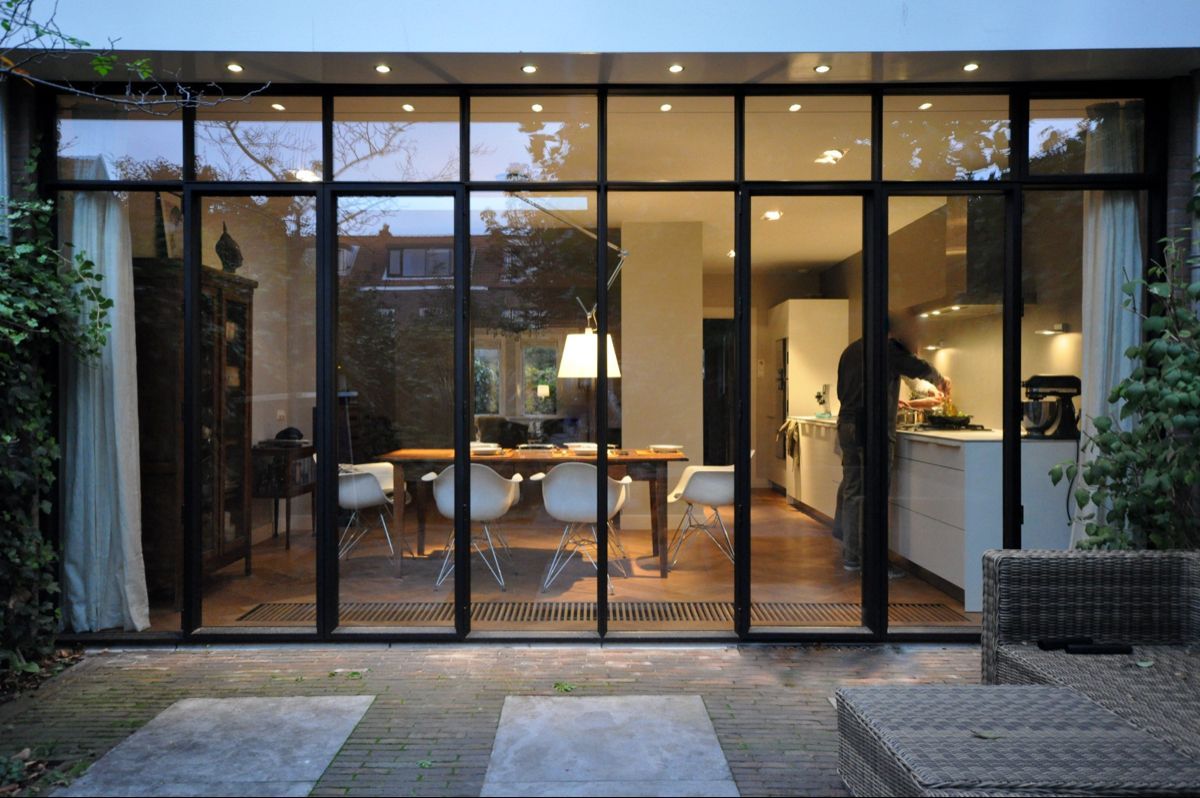 Thiết kế cửa nhôm xếp gấp lớn cho biệt thự