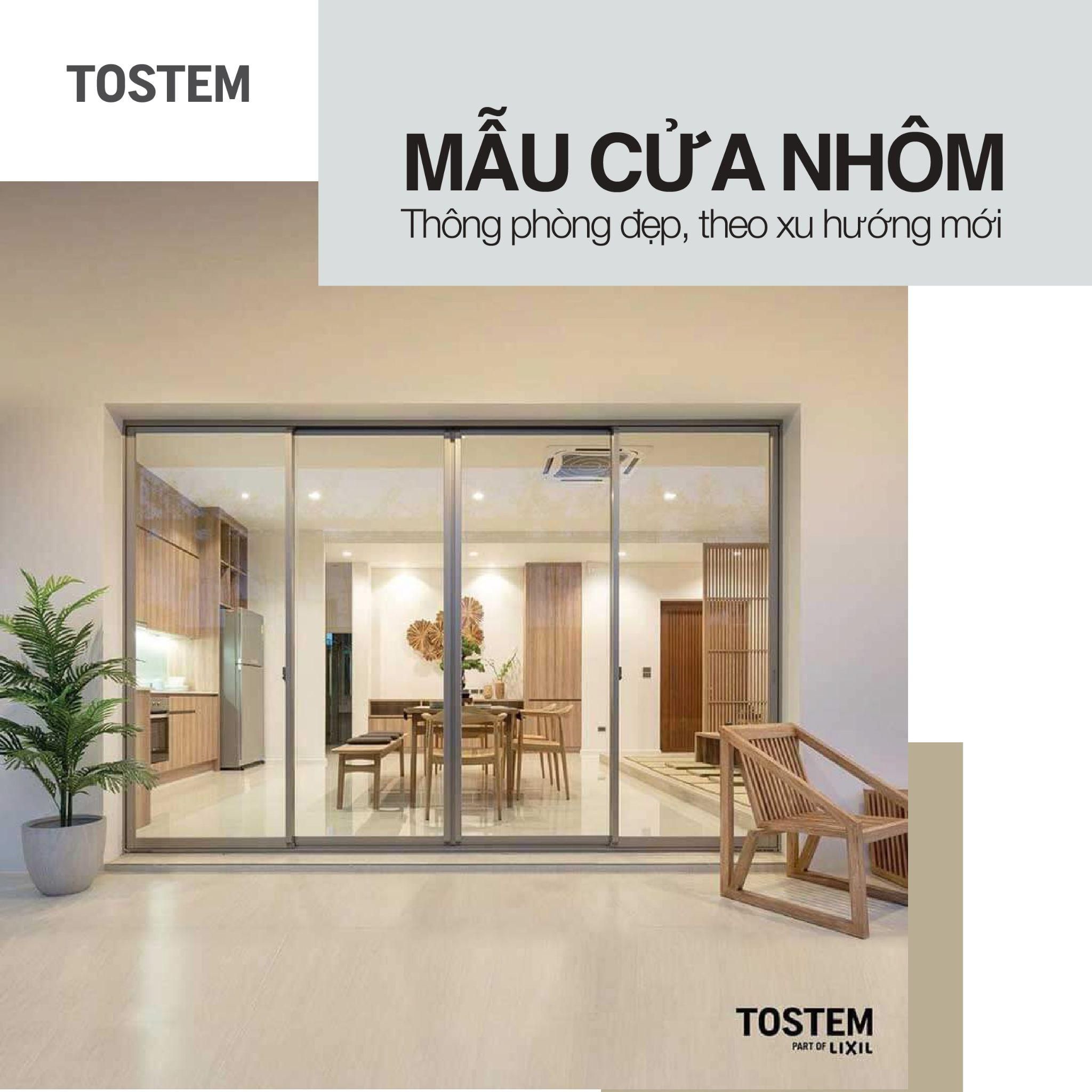 50+ mẫu cửa nhôm thông phòng đẹp, cập nhật xu hướng mới 2026