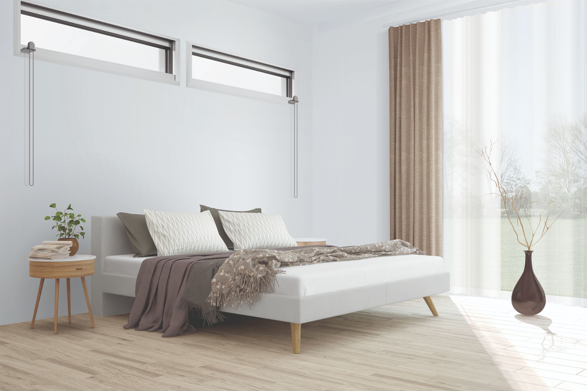 Cửa sổ nhôm kính mở hất tay kéo được thiết kế đặc biệt với tính năng tự tháo rời khi gặp vật cản, giúp tránh rủi ro mắc kẹp, đặc biệt với trẻ nhỏ