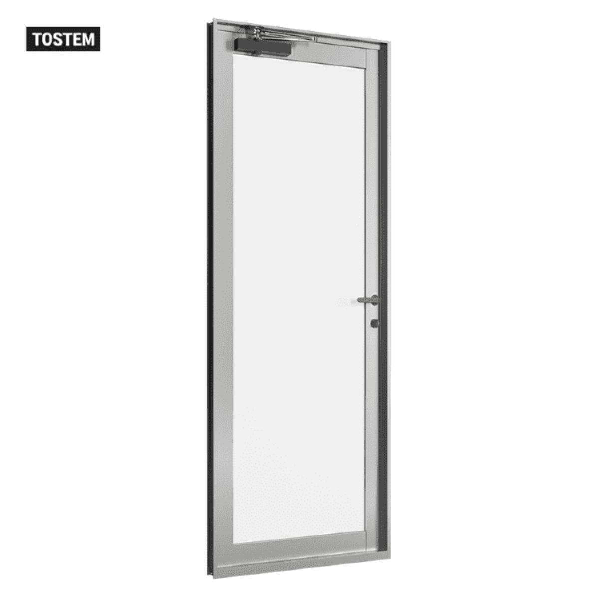 Cửa đi nhôm 1 cánh phòng ngủ dễ dàng trong khâu vệ sinh, bảo dưỡng