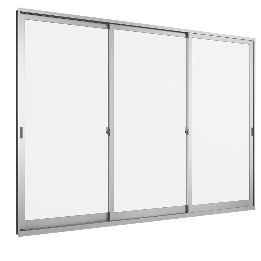 Cửa đi mở lùa 3 cánh 3 ray hệ WE PLUS của TOSTEM