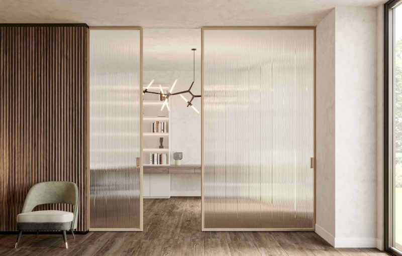 Thẩm mỹ hiện đại, khung nhôm tối ưu độ mỏng giúp không gian tinh tế và sang trọng (Nguồn ảnh: Internet)