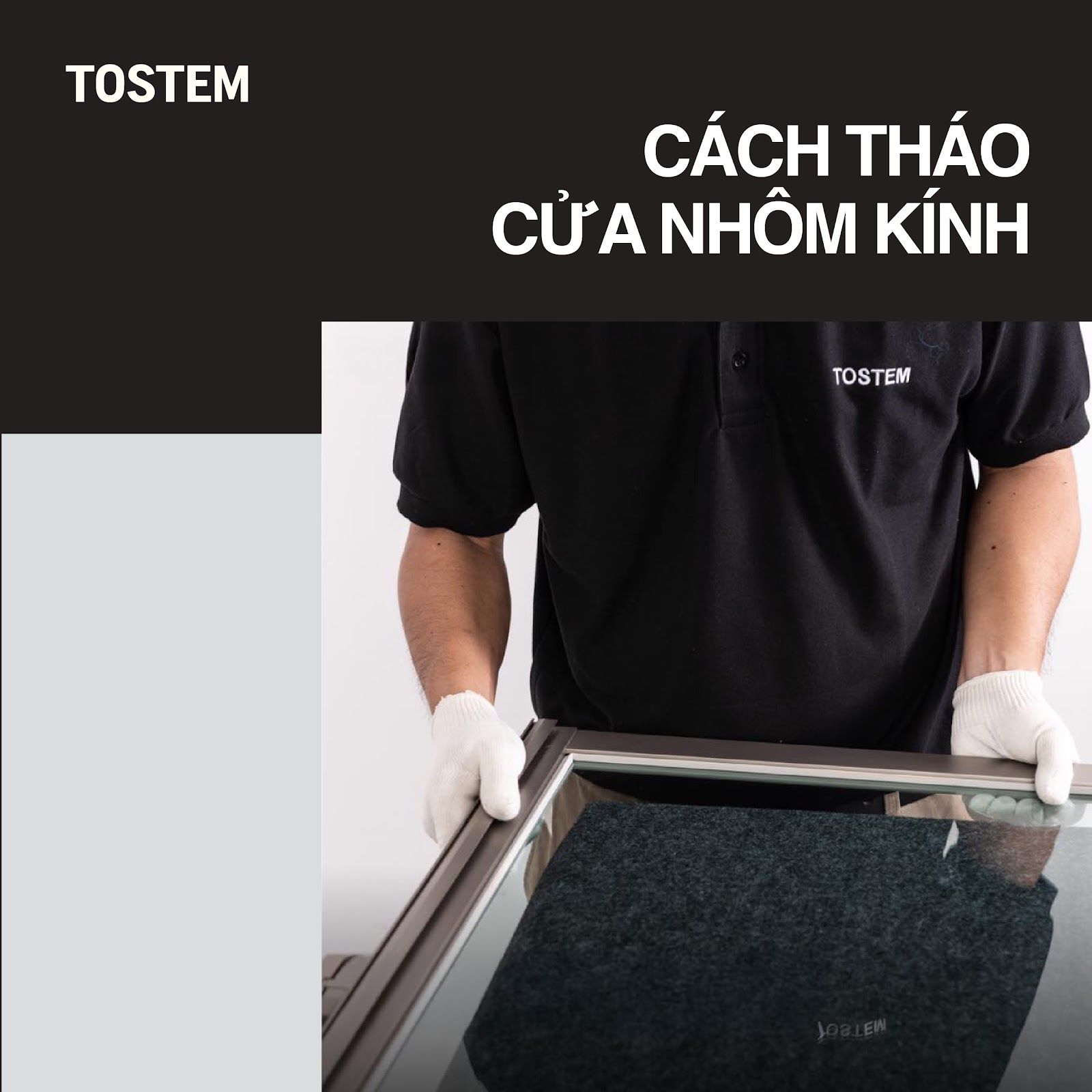 Cách tháo cửa nhôm kính tại nhà và giải pháp thay thế thông minh