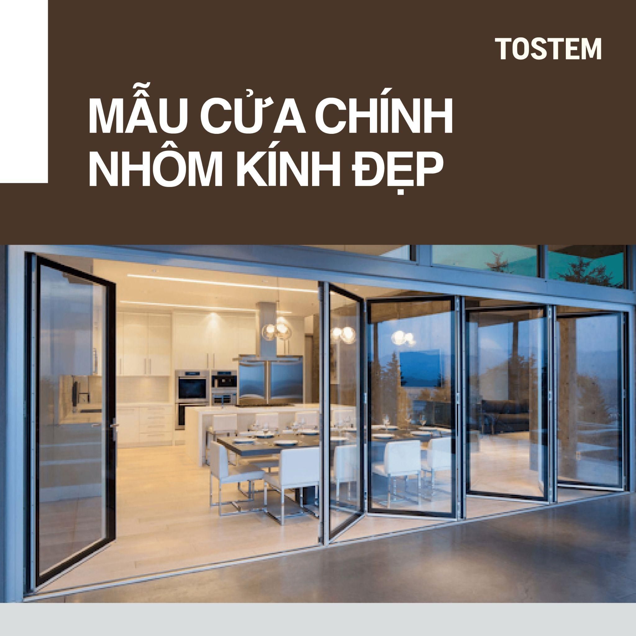 20+ mẫu cửa chính nhôm kính sang, đẹp nhất năm 2025