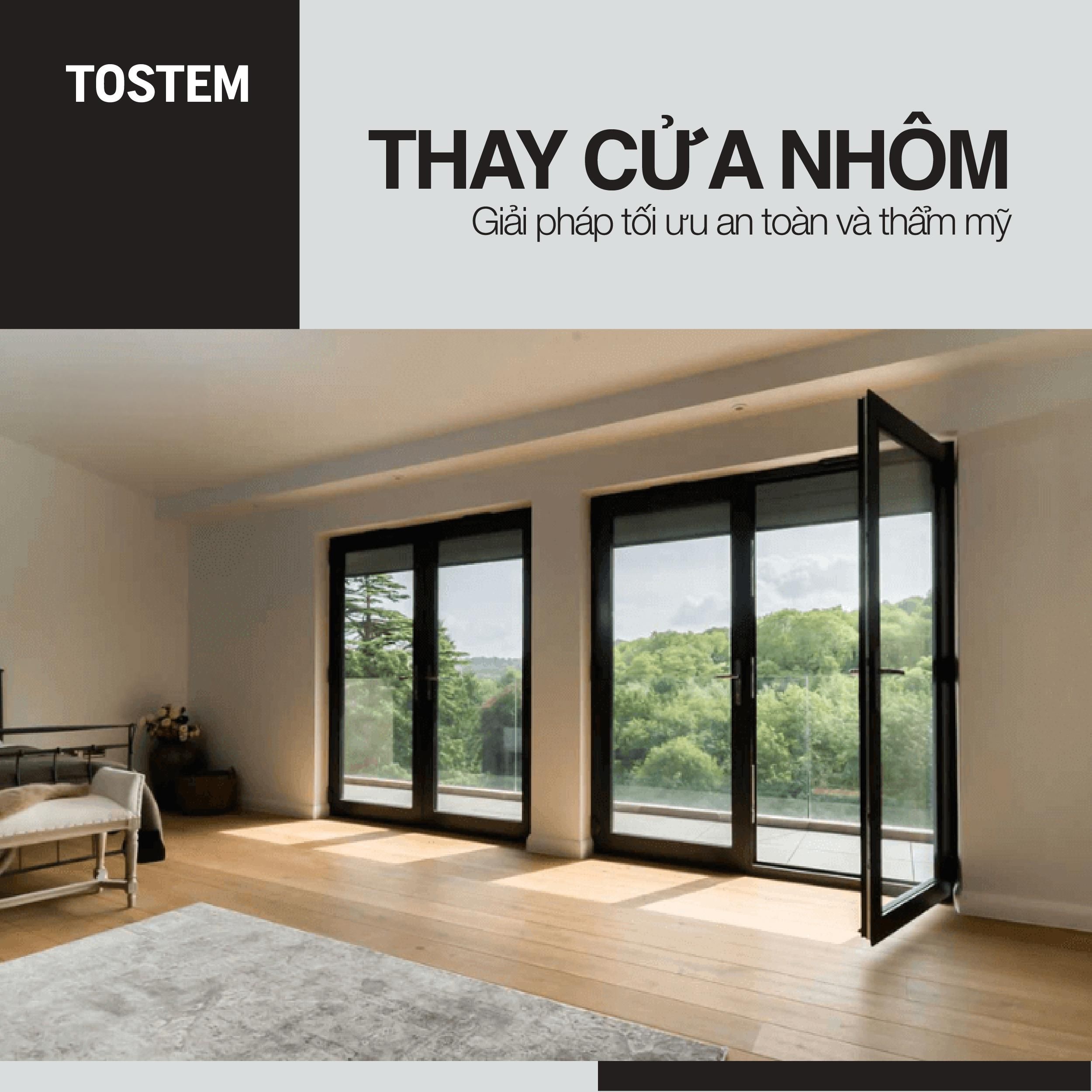 Thay cửa nhôm – Giải pháp tối ưu an toàn và thẩm mỹ