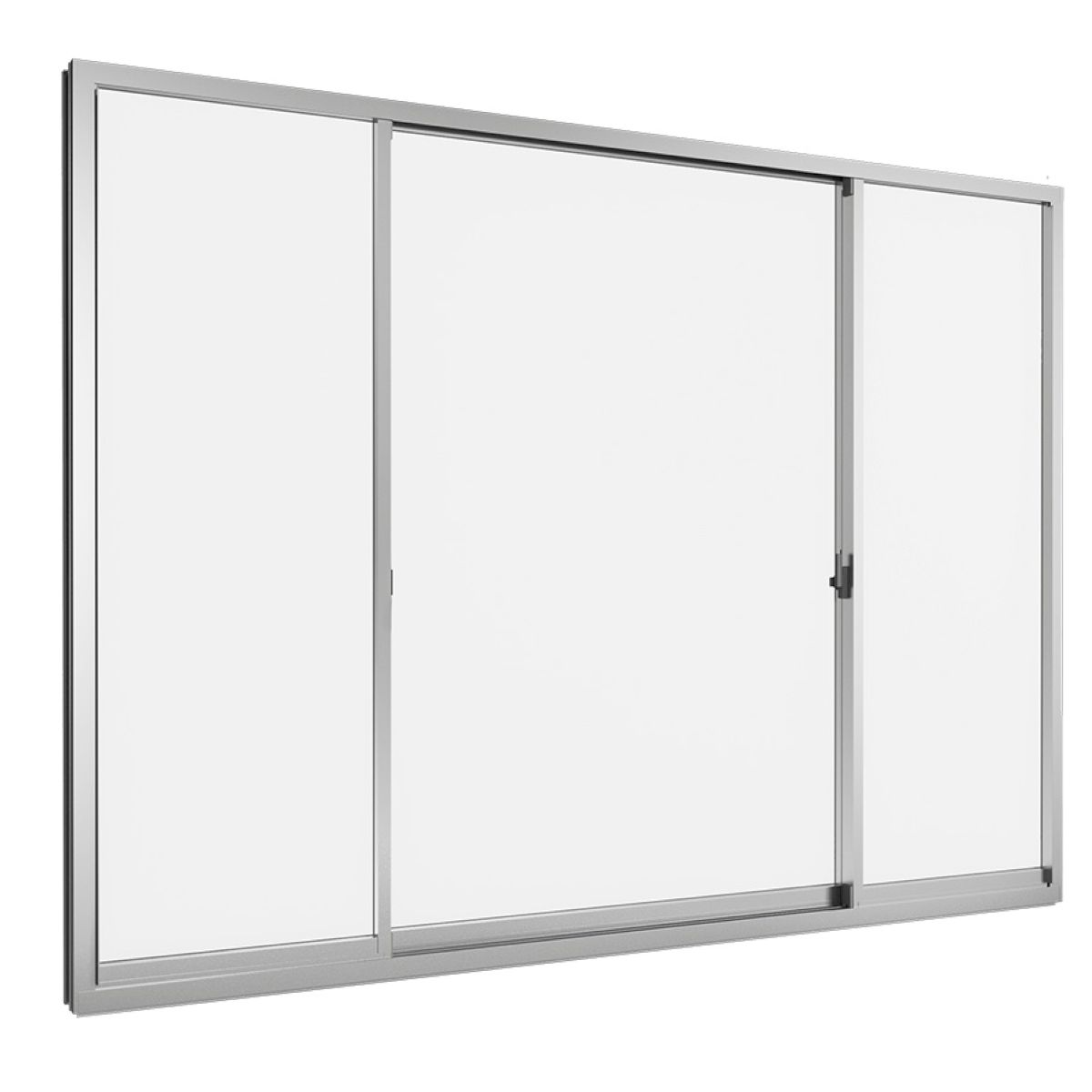 Cửa đi mở trượt 3 cánh 2 ray hệ GRANTS của TOSTEM