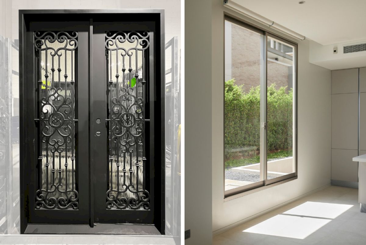 Cửa nhôm có ưu thế trong việc cách âm, cách nhiệt và khả năng chống thấm