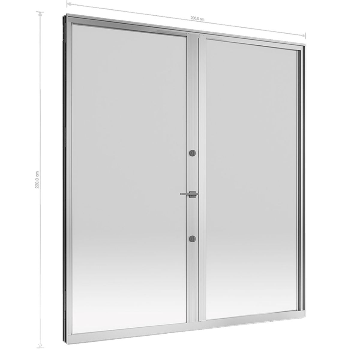 Cửa đi mở quay 2 cánh hệ ATIS của TOSTEM