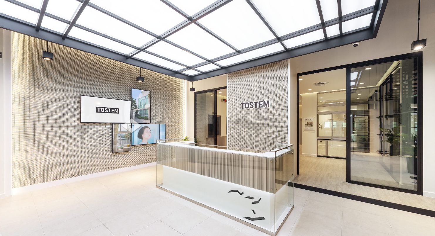 Cửa hàng nhôm kính phân phối của TOSTEM chất lượng tại một số tỉnh thành