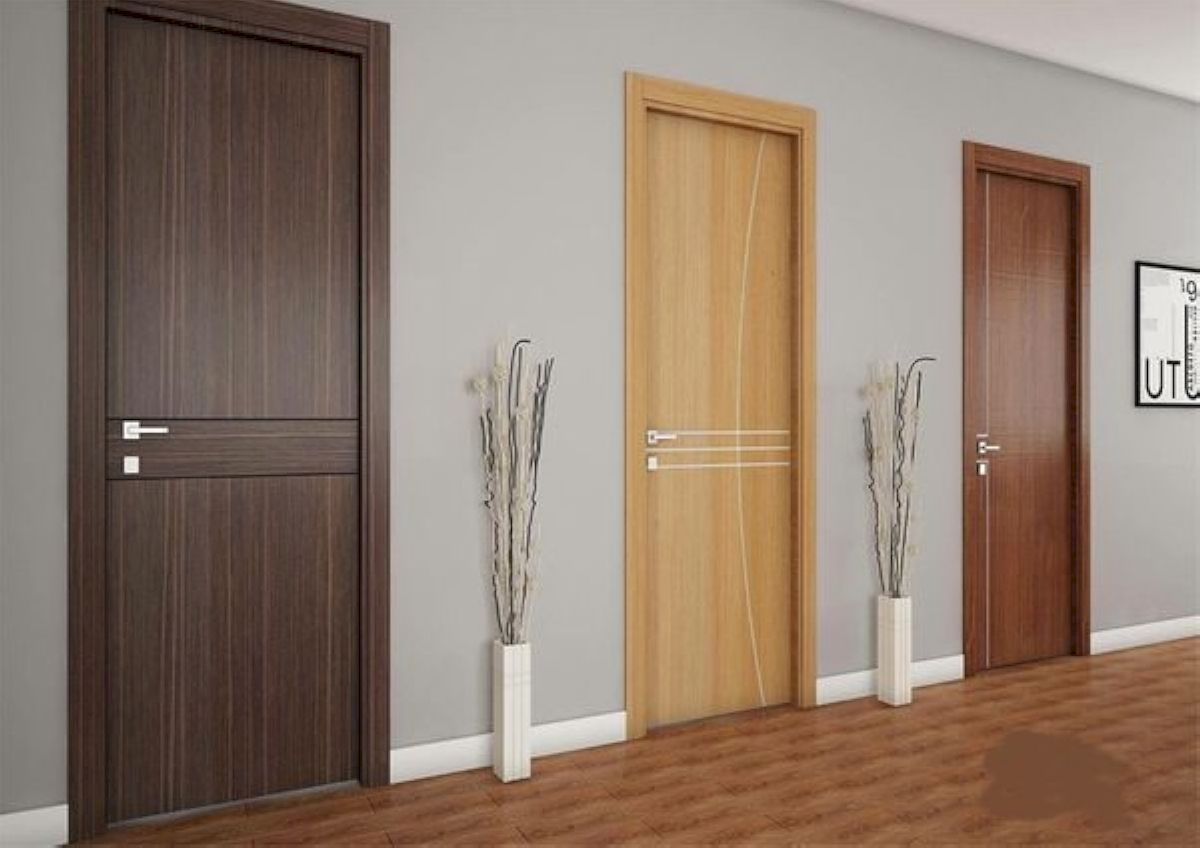 Cửa nhựa đa dạng màu sắc và họa tiết có thể giả vân gỗ tinh xảo