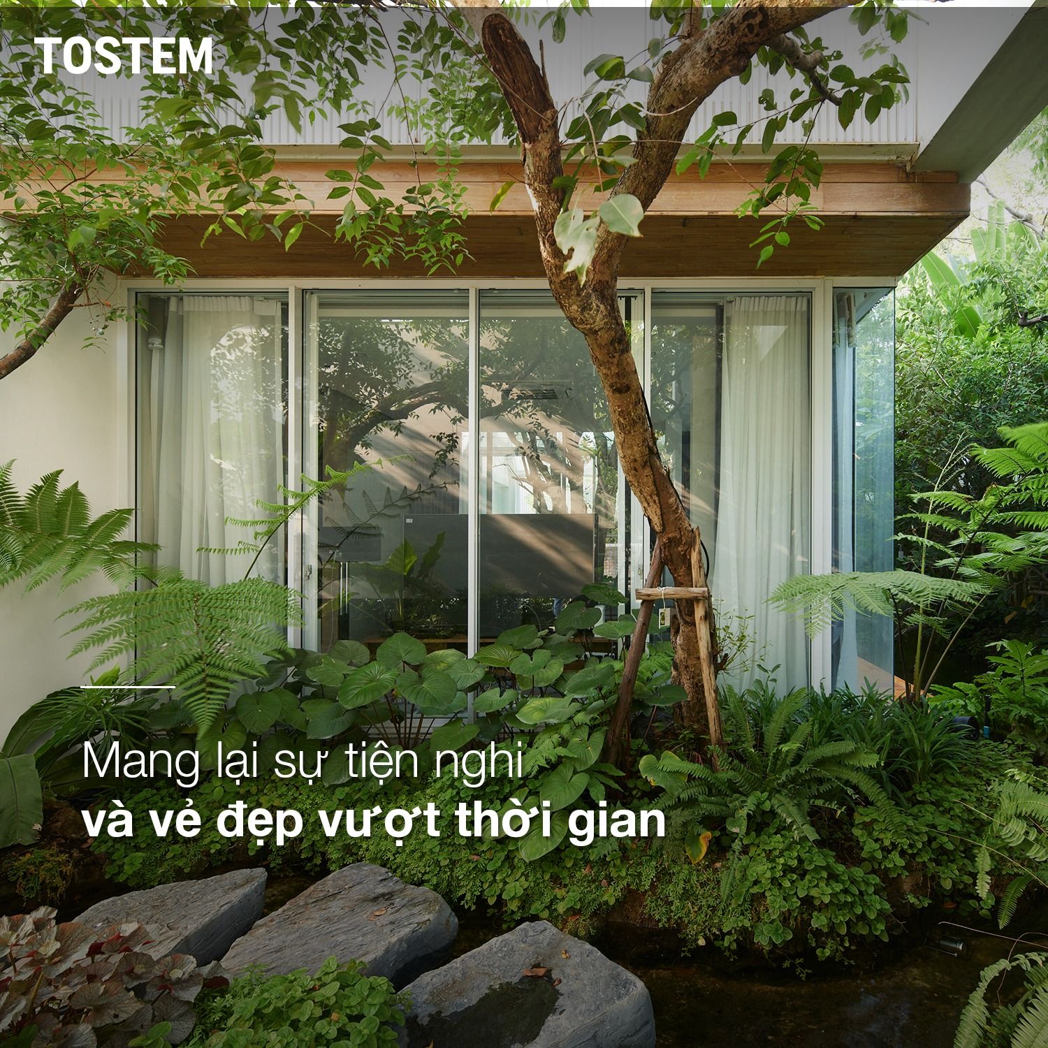 TOSTEM - Giải pháp cửa nhôm kính cao cấp, bền đẹp vượt thời gian. 
