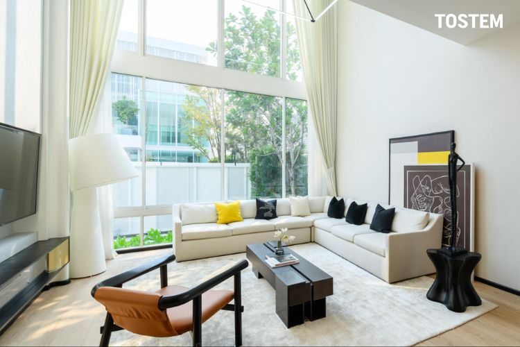 Chọn kích thước cửa cần cân bằng giữa yếu tố phong thủy và tổng thể kiến trúc công trình