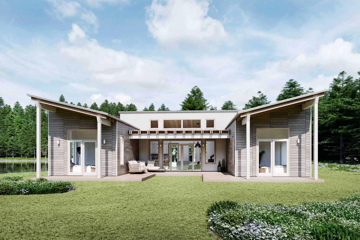 Biệt thự chữ U sân trong sáng sủa riêng tư 