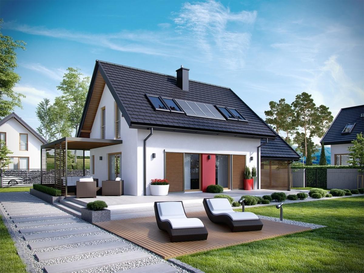 Biệt thự có tầng áp mái riêng tư tiện ích 