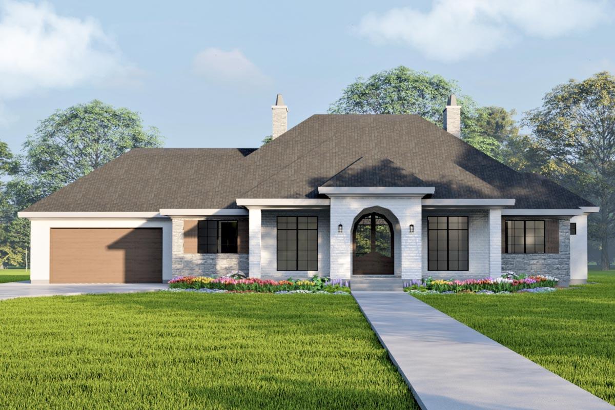 Biệt thự vườn châu Âu 1 tầng