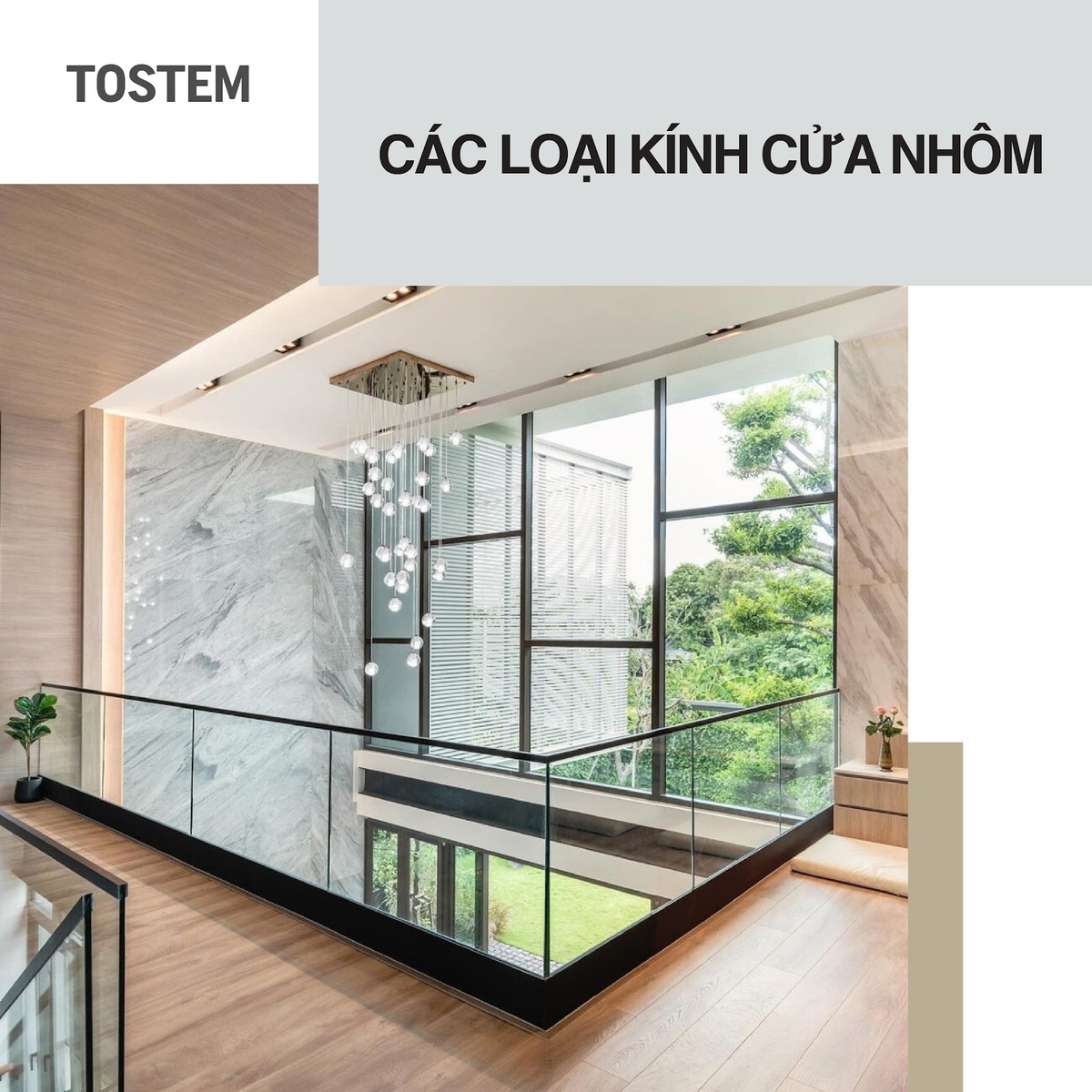 Các loại kính cửa nhôm phổ biến nhất: Bí quyết chọn đúng, đẹp và bền