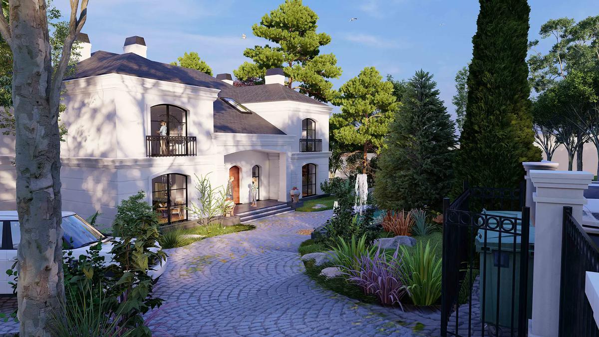 Các vật liệu cao cấp và màu sắc trang nhã